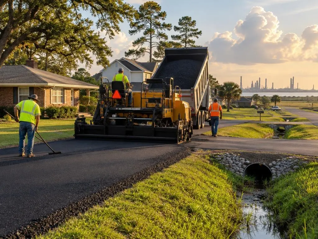 Asphalt Driveways in Baytown, TX
