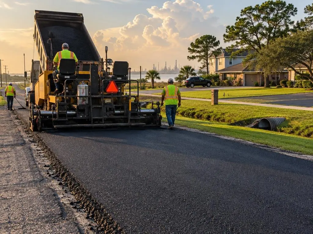 Asphalt Overlays in Baytown, TX