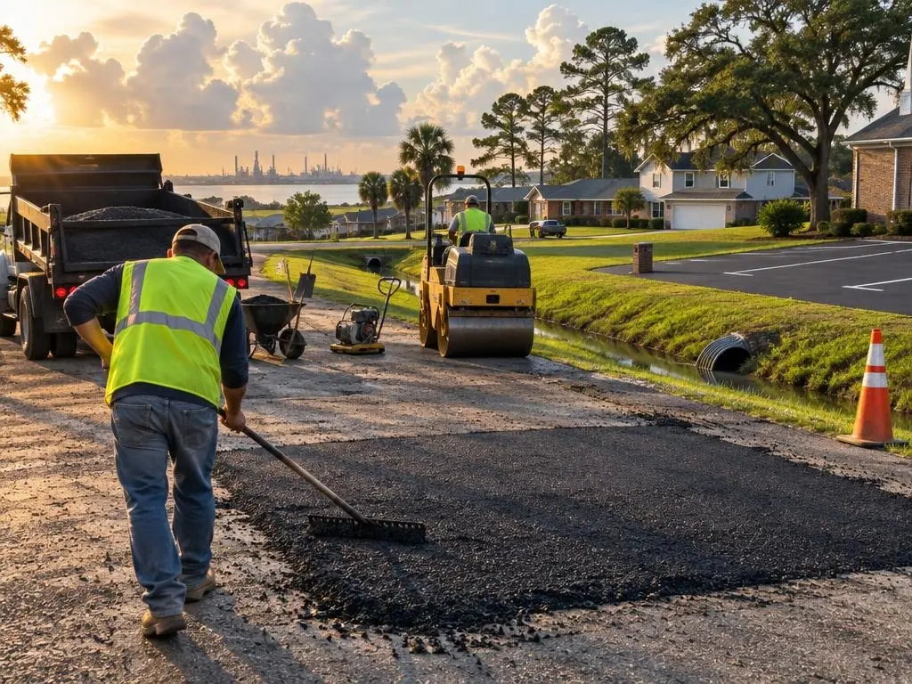 Pothole & Asphalt Repair in Baytown, TX